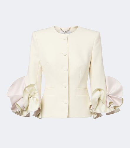 Blazer Omona in crêpe con duchesse - Safiyaa - Modalova