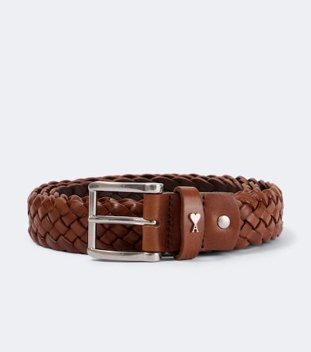 Paris Paris braided leather belt - Ami Paris - Modalova