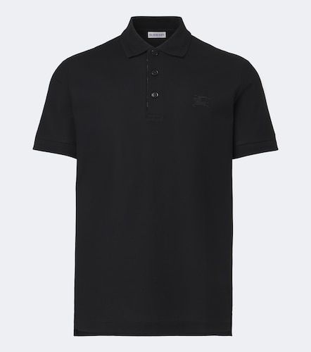 Burberry Polo de piqué de algodón - Burberry - Modalova