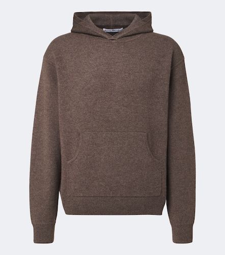 Hoodie aus einem Kaschmirgemisch - Acne Studios - Modalova