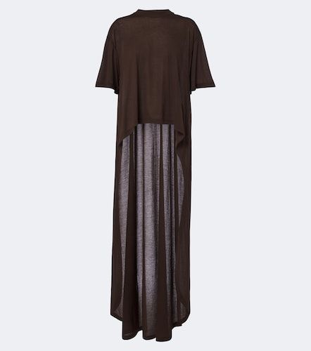 Asymmetric cotton-blend jersey T-shirt - Balenciaga - Modalova