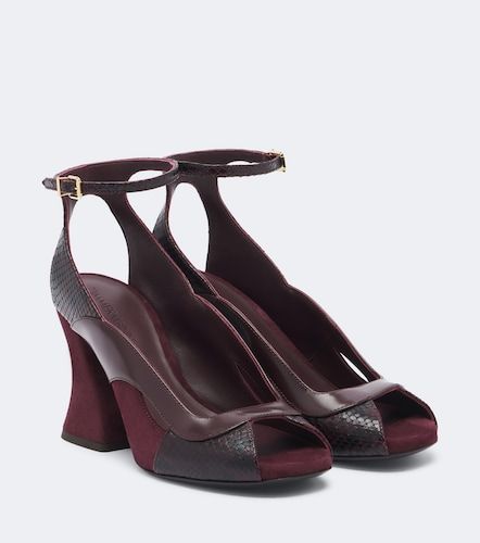 Sandali Marvi in pelle con suede - Zimmermann - Modalova