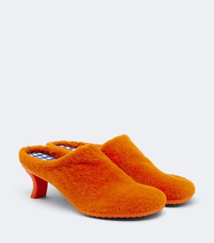 Loewe Mules Dive in shearling - Loewe - Modalova