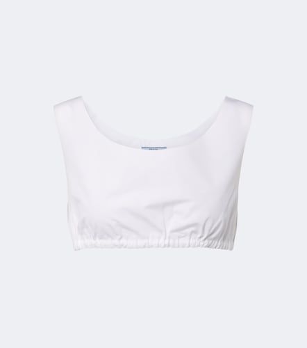 Prada Cotton poplin bra top - Prada - Modalova