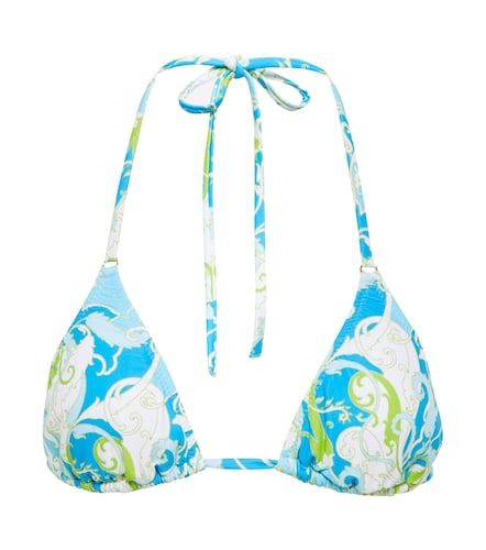 Portugal printed bikini top - Melissa Odabash - Modalova