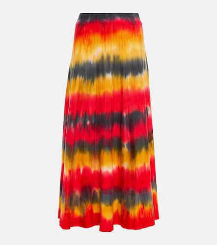 Ella tie-dye cashmere and silk maxi skirt - Gabriela Hearst - Modalova