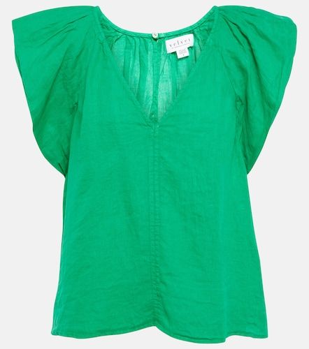 Velvet Top Ava in lino - Velvet - Modalova