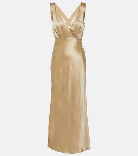 Milo silk charmeuse midi dress - Khaite - Modalova