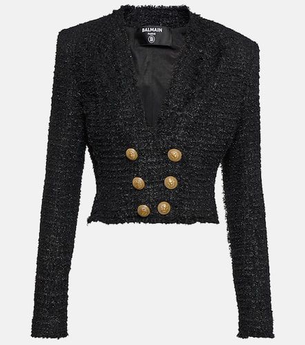 Balmain Embellished tweed jacket - Balmain - Modalova