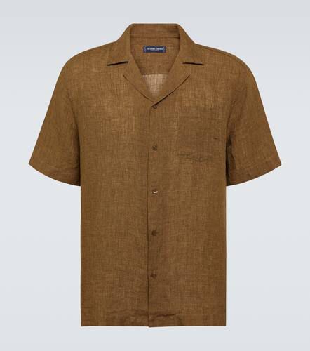 Angelo linen bowling shirt - Frescobol Carioca - Modalova