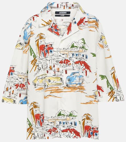 Casaco printed cotton bowling shirt - Jacquemus - Modalova