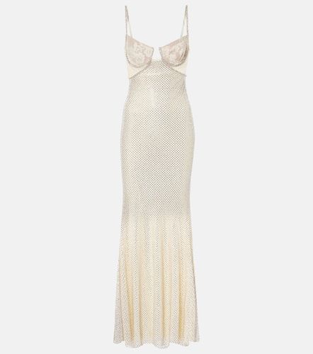 Bridal Verzierte Robe mit Mesh - Self-Portrait - Modalova