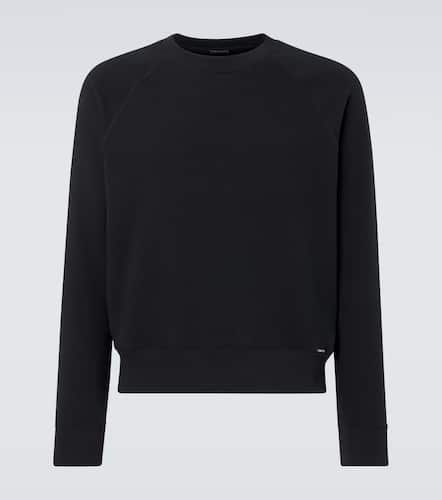 Cotton-blend jersey sweatshirt - Tom Ford - Modalova