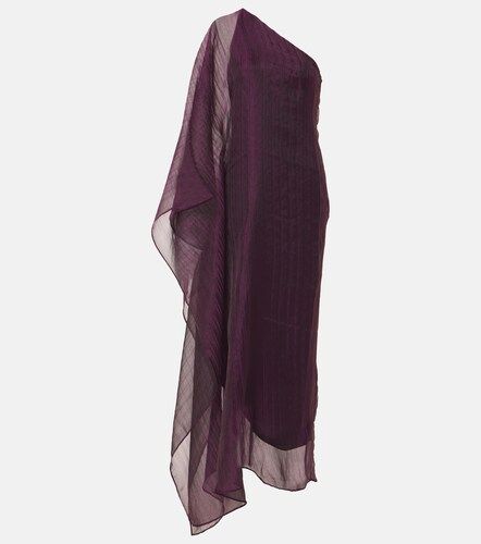 Abito lungo Betsy in cady monospalla - Taller Marmo - Modalova