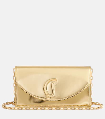 Clutch Loubi54 aus Metallic-Leder - Christian Louboutin - Modalova