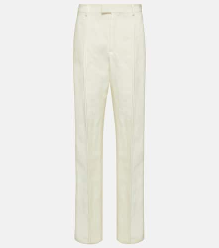 Bottega Veneta Linen straight pants - Bottega Veneta - Modalova