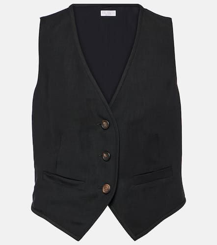 Single-breasted vest - Brunello Cucinelli - Modalova