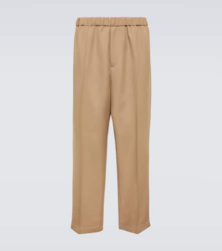 Wool gabardine tapered pants - Jil Sander - Modalova