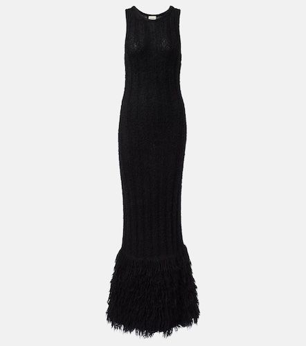 Abito lungo Fiore in seta e cashmere - Khaite - Modalova