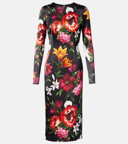 Dolce&Gabbana Floral midi dress - Dolce&Gabbana - Modalova