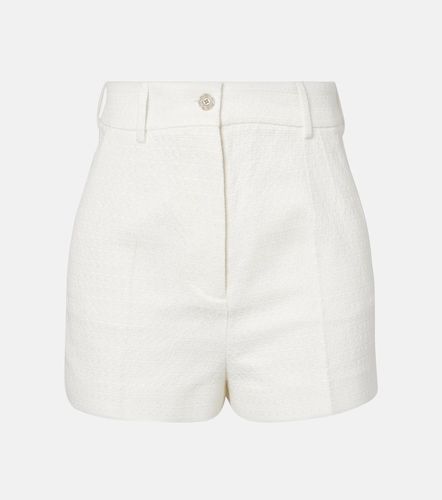 Shorts in misto cotone e lino - Dolce&Gabbana - Modalova
