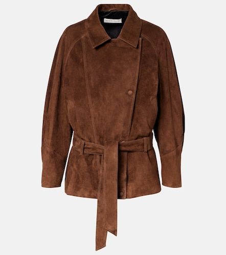 Jacke Buffy aus Veloursleder - Nour Hammour - Modalova
