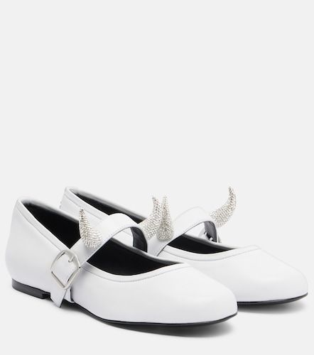 X DisneyÂ® leather Mary Jane flats - Coperni - Modalova