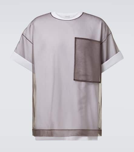 Camiseta de jersey de mezcla de algodón - Dries Van Noten - Modalova