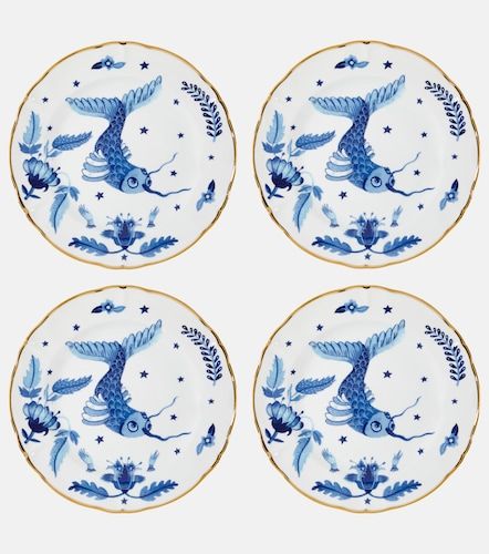 Set di 4 piatti da dessert Marino Fish - Bitossi - Modalova