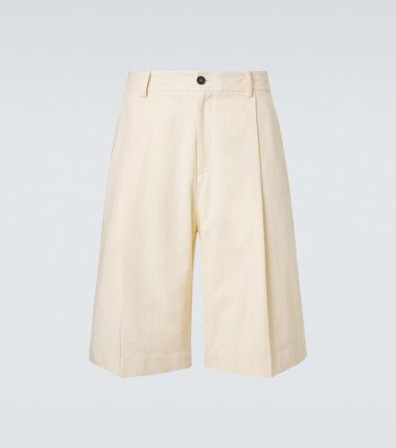 Bermudas Fowld de algodón y lino - Studio Nicholson - Modalova