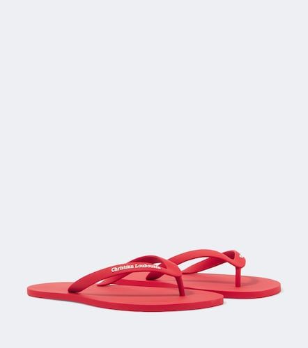 Logo thong sandals - Christian Louboutin - Modalova