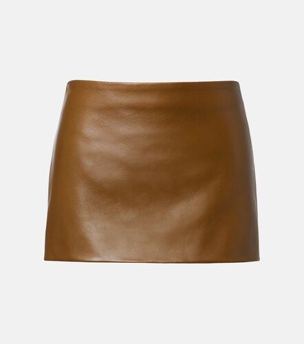 Khaite Jett leather miniskirt - Khaite - Modalova