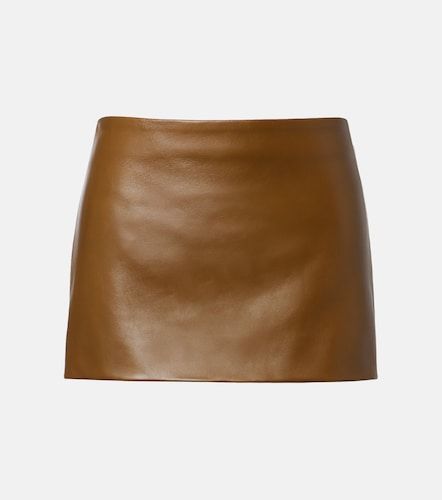 Khaite Minifalda Jett de piel - Khaite - Modalova