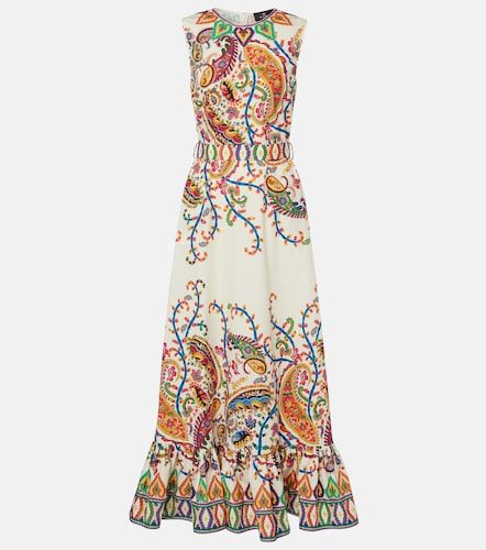 Vestido largo de algodón estampado - Etro - Modalova