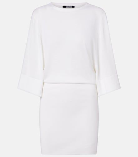 Abito corto Mananco in lana e seta - Jacquemus - Modalova