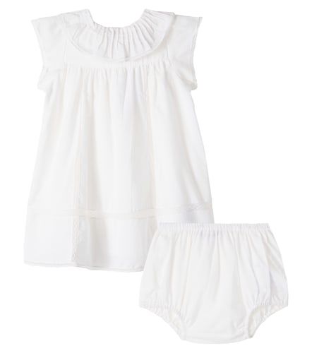 Bebé - vestido Lenou de algodón con encaje - Bonpoint - Modalova