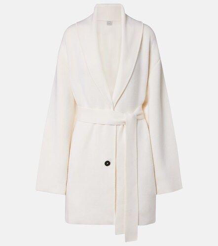 Toteme Belted wool coat - Toteme - Modalova