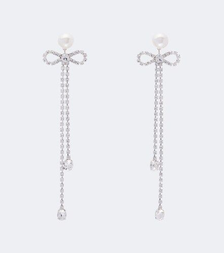 Orecchini in perle bijoux con cristalli - Magda Butrym - Modalova