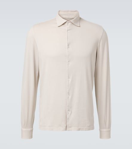 Fedeli Camisa de jersey de algodón - Fedeli - Modalova