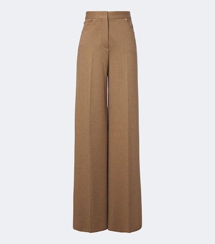 Weite Hose aus einem Kamelhaargemisch - Max Mara - Modalova