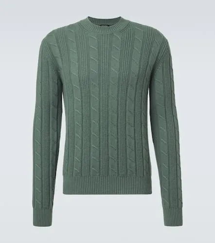 Zegna Cable-knit cashmere sweater - Zegna - Modalova