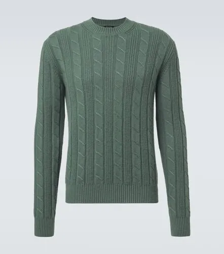 Zegna Cable-knit cashmere sweater - Zegna - Modalova