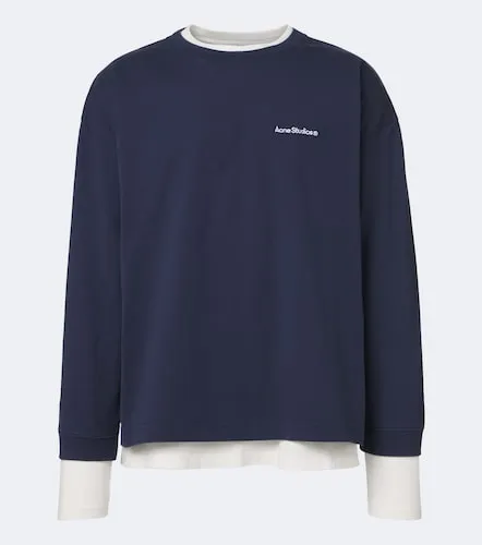 Sudadera Ericka de algodón a capas - Acne Studios - Modalova
