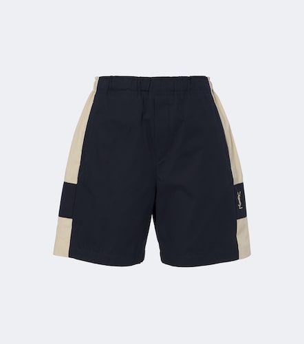 Shorts Cassandre aus Baumwolle - Saint Laurent - Modalova