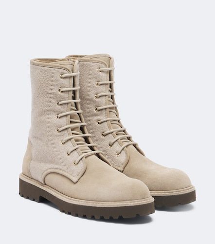 Max Mara Suede lace-up boots - Max Mara - Modalova