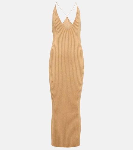 Abito midi Rhea in maglia a coste - Galvan - Modalova