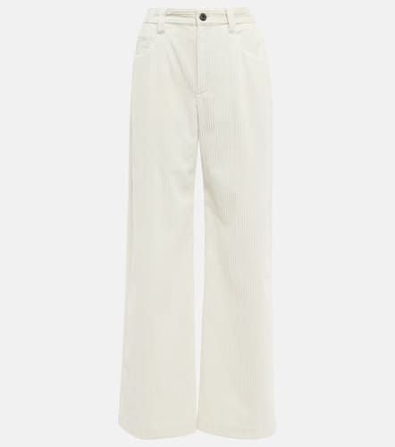 High-rise corduroy pants - Brunello Cucinelli - Modalova