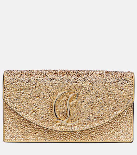 Clutch Loubi54 Small aus Leder mit Kristallen - Christian Louboutin - Modalova