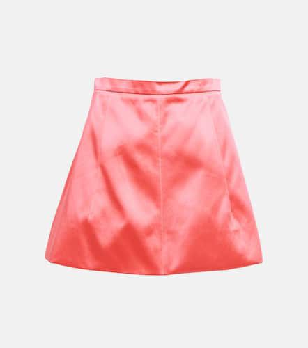 Patou Cotton-blend satin miniskirt - Patou - Modalova