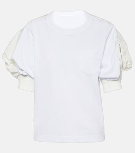 Sacai T-Shirt aus Baumwoll-Jersey - Sacai - Modalova